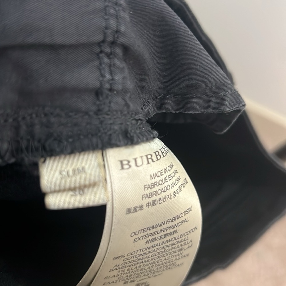 Burberry women’s skinny Jeans Sz 30 Black - Picture 7 of 10
